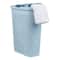 Mind Reader 40L Slim Plastic Wicker Laundry Hamper